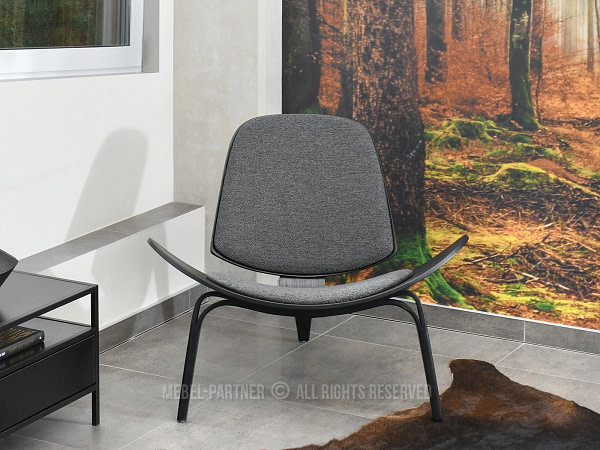 Roland ROLAND design fotel, grafit-fekete 5
