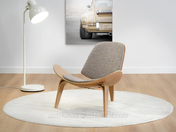 Roland ROLAND design fotel, beige-tölgy 2