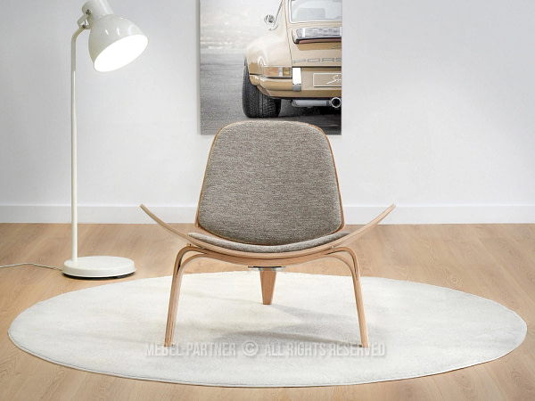 Roland ROLAND design fotel, beige-tölgy 3