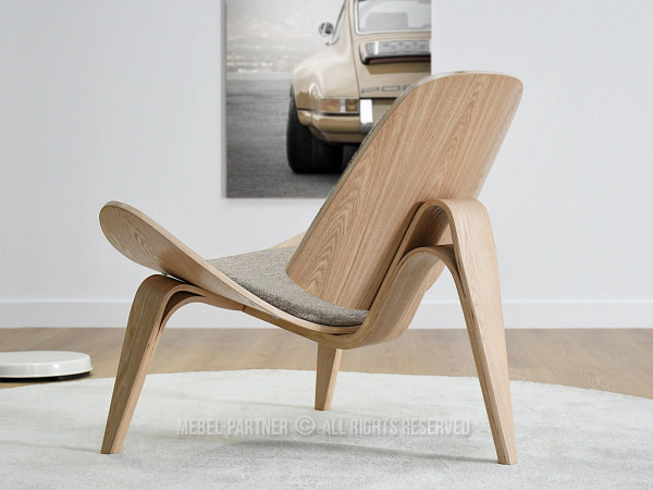 Roland ROLAND design fotel, beige-tölgy 4