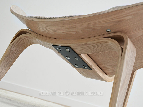 Roland ROLAND design fotel, beige-tölgy 9
