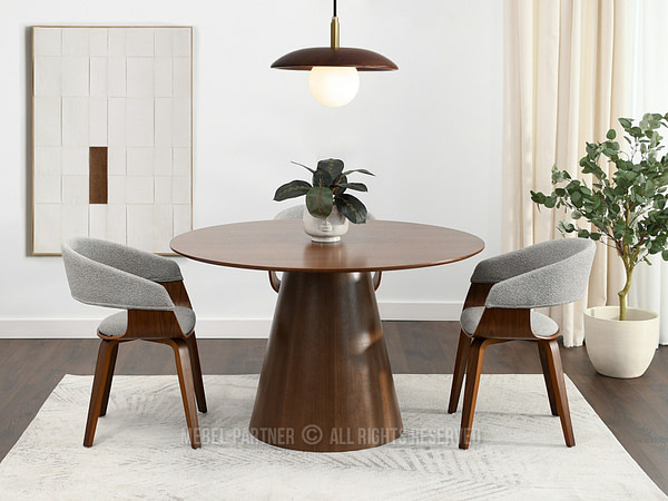Design asztalok OTTAWA étkezőasztal, dió 2