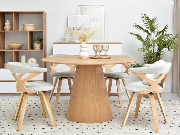 Design asztalok OTTAWA étkezőasztal, tölgy 3