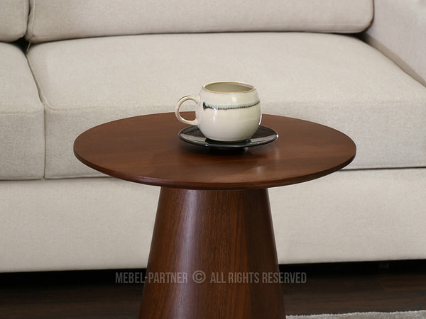 Design asztalok OTTAWA 45 kávézó asztal, dió 6