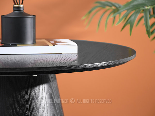 Design asztalok OTTAWA 45 kávézó asztal, fekete 9