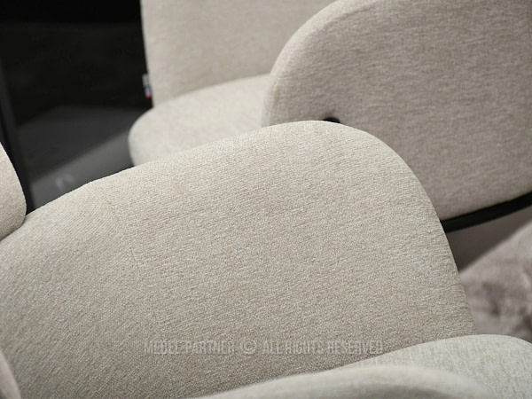 Biagio BIAGIO karfás design szék, beige 7