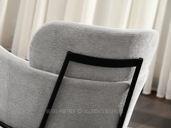 Biagio BIAGIO karfás design szék, szürke 6