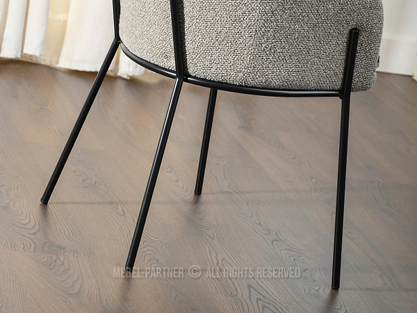 Biagio BIAGIO karfás design szék, dark beige 10
