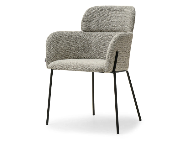 Biagio BIAGIO karfás design szék, dark beige