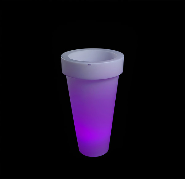 Pons Pons óriáskaspó, 75 cm, RGB LED világítással, távirányítóval