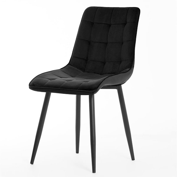 Moli MOLI szék fekete/ fekete láb