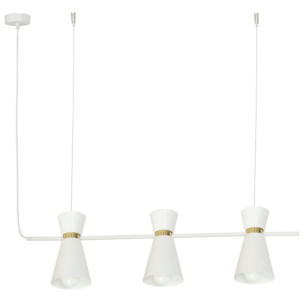 Kedar Függeszték KEDAR 3 WHITE