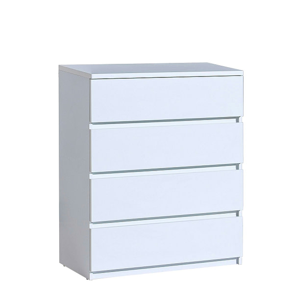 Arca White ARCA WHITE Komód 4F, fehér AR5