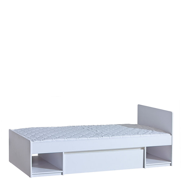 Arca White ARCA WHITE Ágy, bonellrugós ágybetéttel, fehér AR9