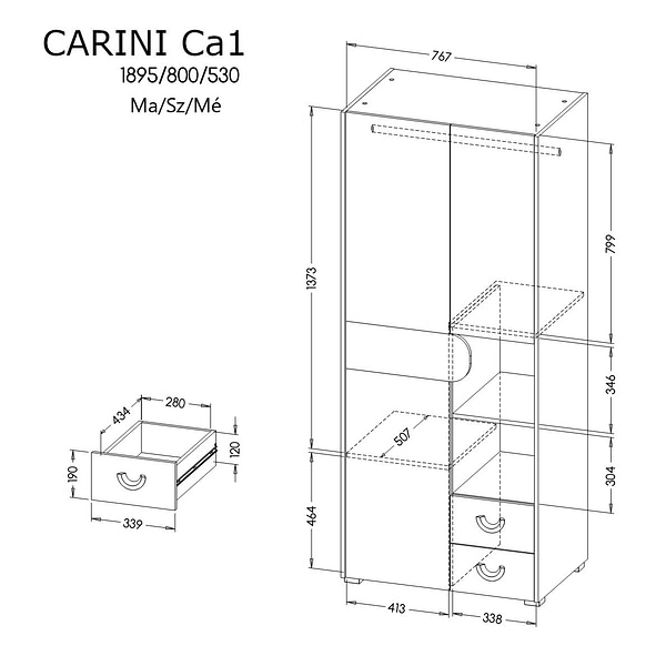 Carini Carini szekrény 2