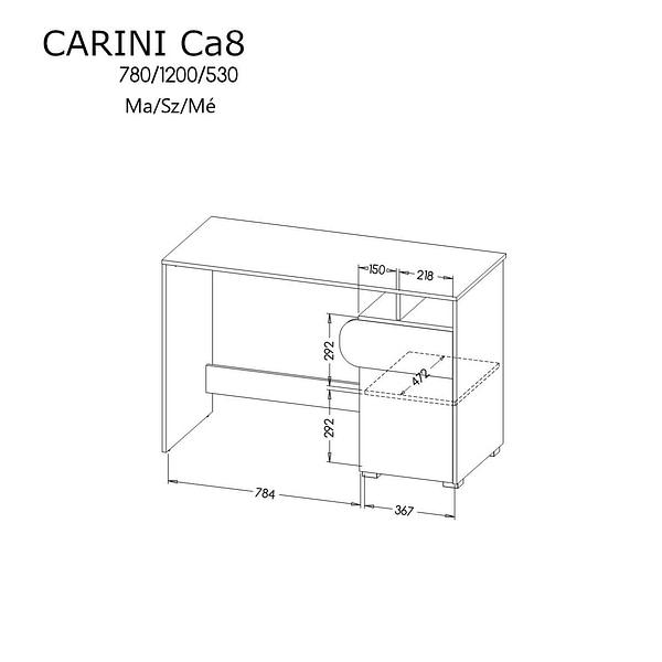 Carini Carini íróasztal 2