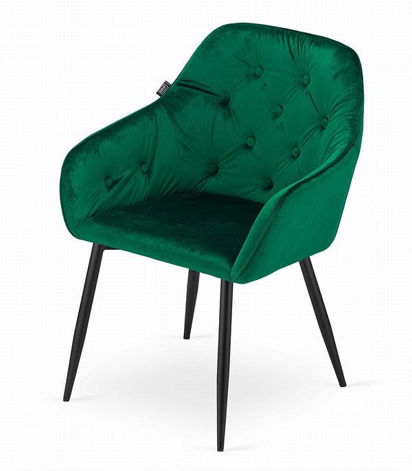 Akciós ajánlatok 🔥 STAR szék – zöld bársony, 2 db 6