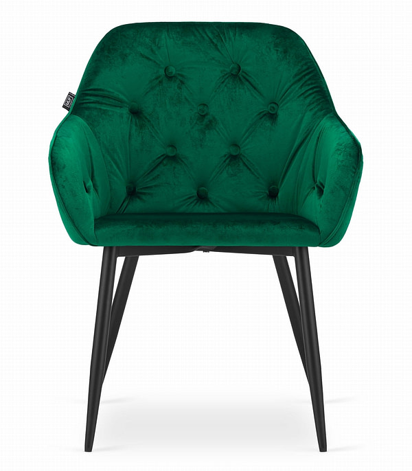 Akciós ajánlatok 🔥 STAR szék – zöld bársony, 2 db 2