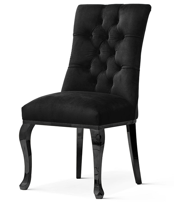 Glamour Lord Glamour szék, fekete láb és kopogtató, választható kárpit 3