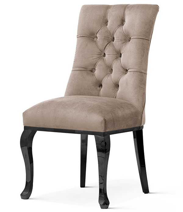 Glamour Lord Glamour szék, fekete láb és kopogtató, választható kárpit 4