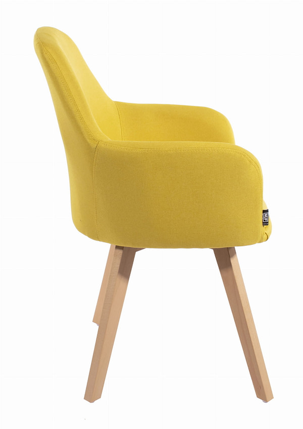 Inspired chairs MOLDE szék – sárga, 2 db 3