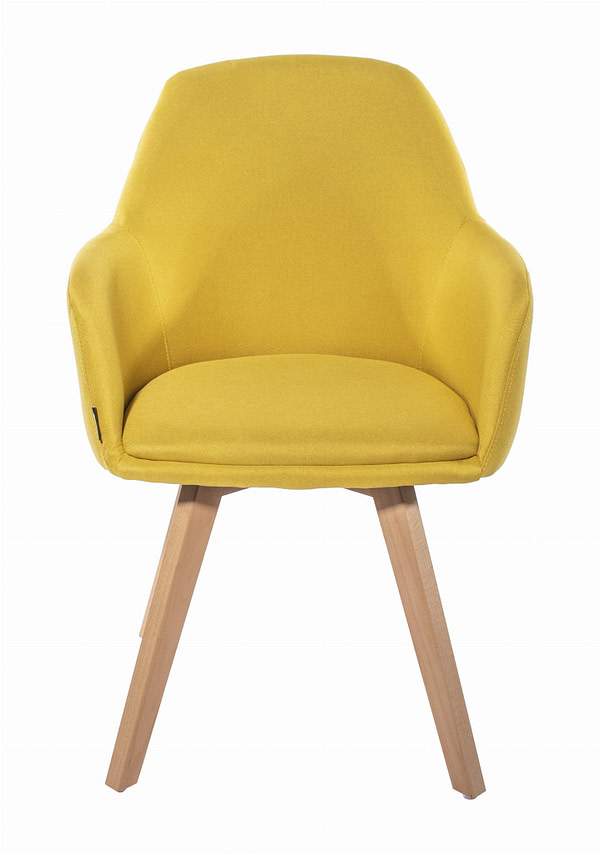 Inspired chairs MOLDE szék – sárga, 2 db 2