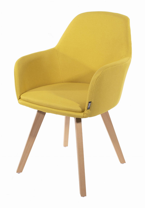 Inspired chairs MOLDE szék – sárga, 2 db 6