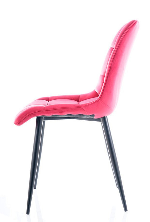 Akciós ajánlatok 🔥 MOLI szék magenta/ fekete láb 3